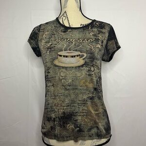 Espresso Graphic Tee